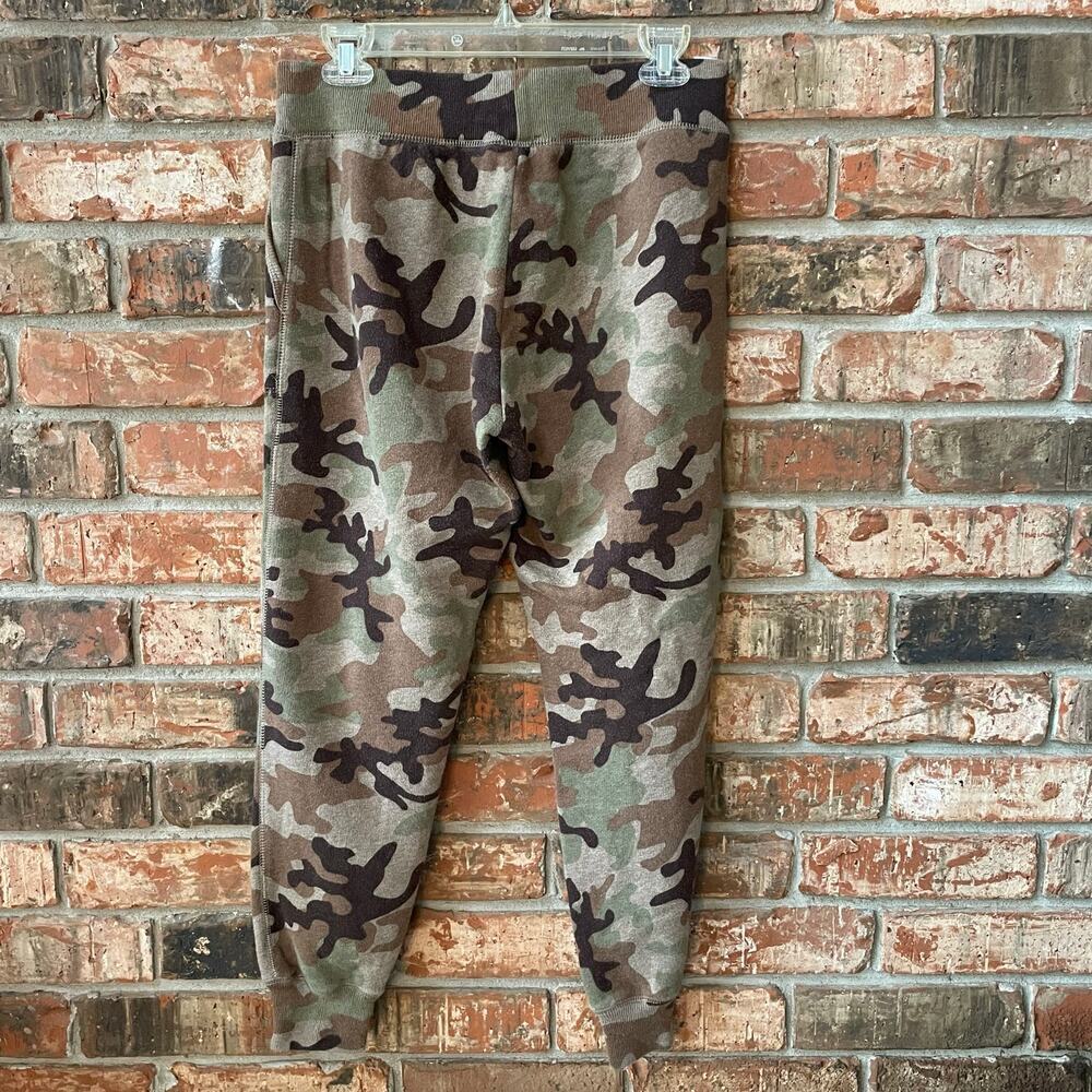 Polo Ralph Lauren Women Camo Olive Green Sweatpants Jogger Size Small Casual - Picture 5 of 6